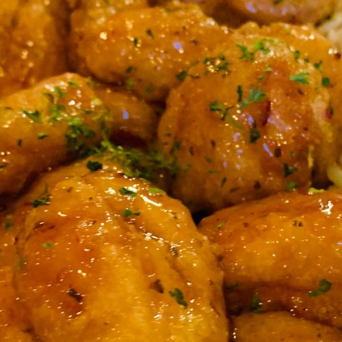 Orange Glazed Hawaiian Chicken