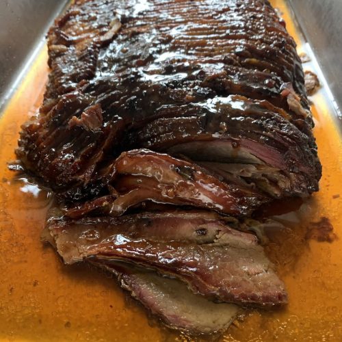 Bourbon Glazed Brisket